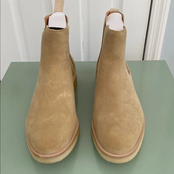 New Republic / NWT Men’s Suede Chelsea Boots / Tan / 10 - Picture 2 of 15